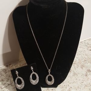 Vintage Necklace and Earrings, last chance
